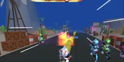 Moto 3d Racing Challenge Game - Screenshot 2