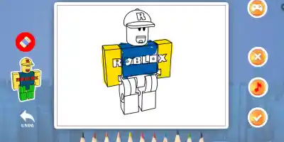 Roblox Coloring Book - Screenshot 1