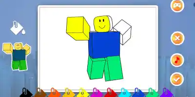 Roblox Coloring Book - Screenshot 3