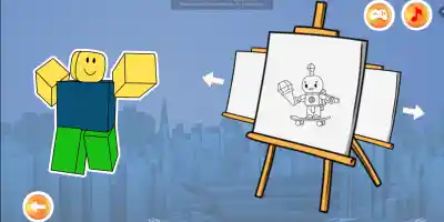 Roblox Coloring Book - Screenshot 5