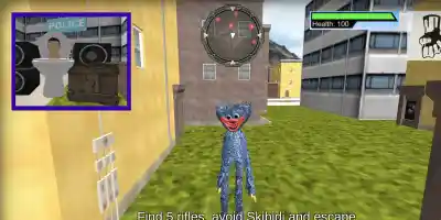 Huggy Wuggy Fight Skibidi Toilet - Screenshot 1