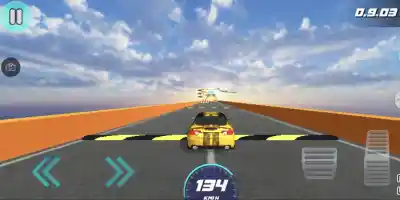 Crazy racing in the sky - Screenshot 2
