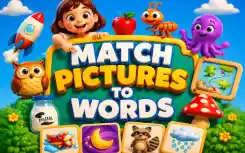 Match Picture To Words 3D