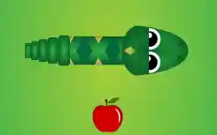 Snake Eats Apple