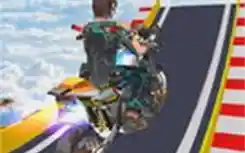 Mega Ramp Stunt Moto Game