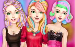 Fashion Dye Hair Design