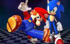 Super Mario &amp; Sonic FNF Dance