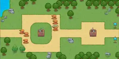 King Rugni Tower Defense - Screenshot 1