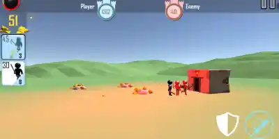 Stickman 3D Legacy of War - Screenshot 1