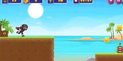 Ninja Samurai Runner Online - Screenshot 1