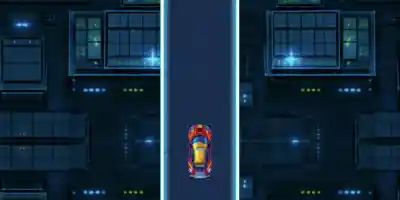 Crazy Drive City Punk 2049 - Screenshot 1