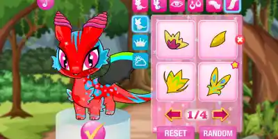 Cute Little Dragon Creator - Screenshot 3