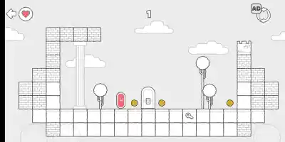 Scribble World Platform Puzzle Game - Screenshot 1