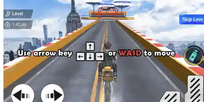 Mega Ramp Stunt Moto Game - Screenshot 2