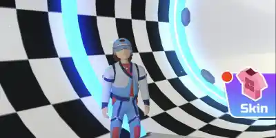 Cyber Surfer Skateboard - Screenshot 2