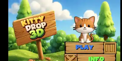 Kitty Drop 3D - Screenshot 1