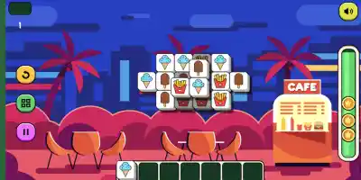 Mahjong Street Cafe - Screenshot 1