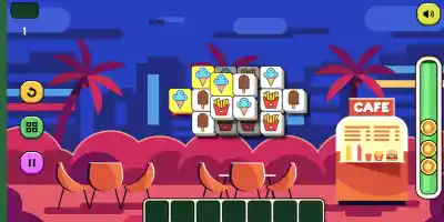 Mahjong Street Cafe - Screenshot 2