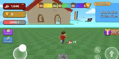 Obby: Tsunami +1 speed - Screenshot 1