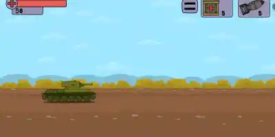 Tanks 2D Battle with Ratte - Screenshot 2