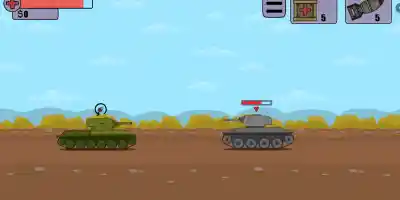 Tanks 2D Battle with Ratte - Screenshot 3