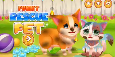 Funny Rescue Pet - Screenshot 2