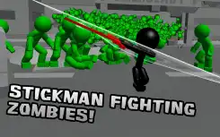 Stickman Killing Zombie 3D