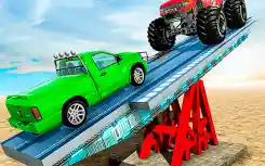 SeeSaw Ramp Car Balance Driving Challenge
