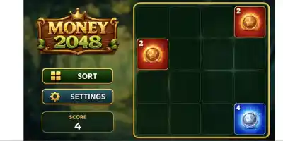 Money 2048 - Screenshot 1