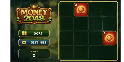 Money 2048 - Screenshot 2