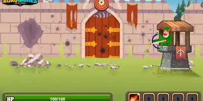 BowMaster Tower Attack - Screenshot 1