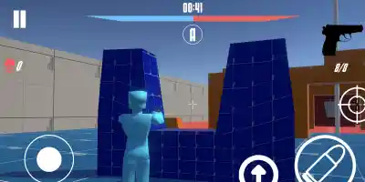 Battle of the Soldiers Red vs Blue - Screenshot 1